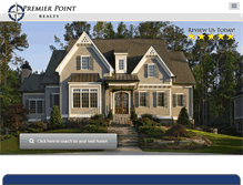 Tablet Screenshot of premierpointrealty.com